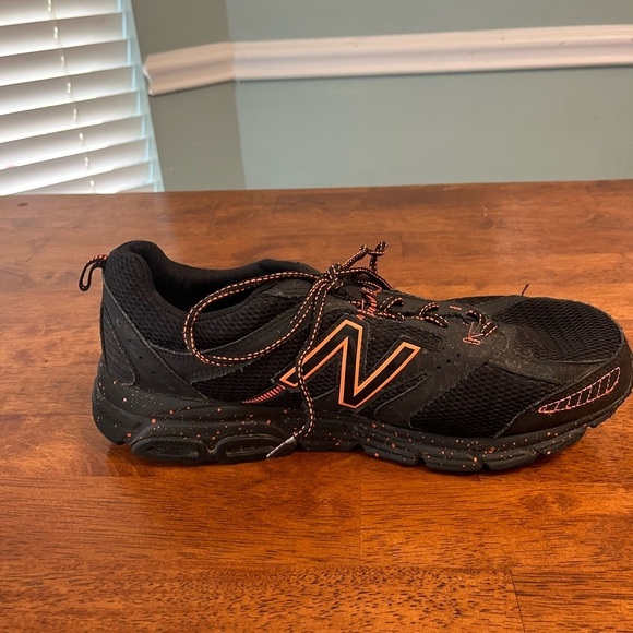 New Balance 430 V1 Men\'s Black Orange Athletic Running Shoes size 14 4E wide main image 10